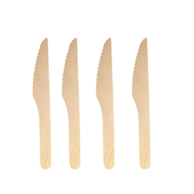 165 mm disposable wood knife 165 mm disposable wood knife